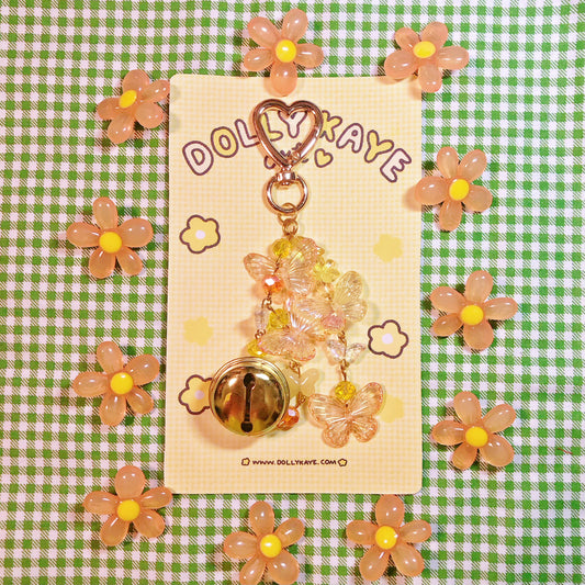 Autumn Butterflies Wenkwonk Keychain