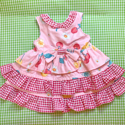 Cherry Pie Pet Handmade Dress