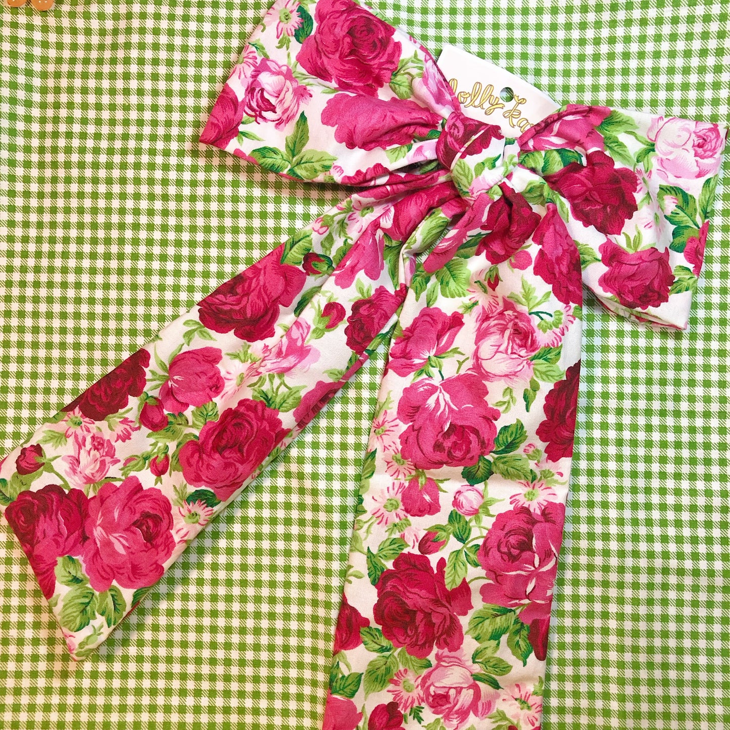 Big Rose Handmade Ribbon