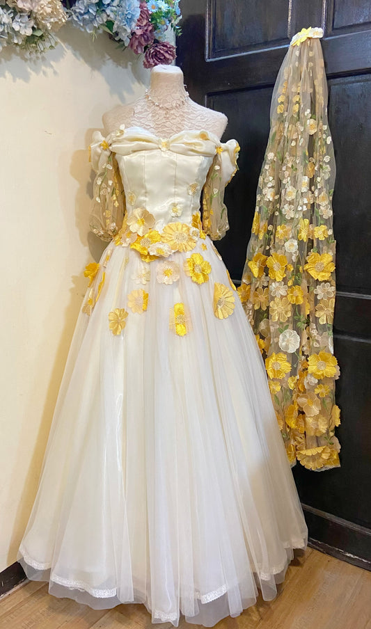 🌙🌼 The Moon Fairie Wedding Dress 🌼🌙