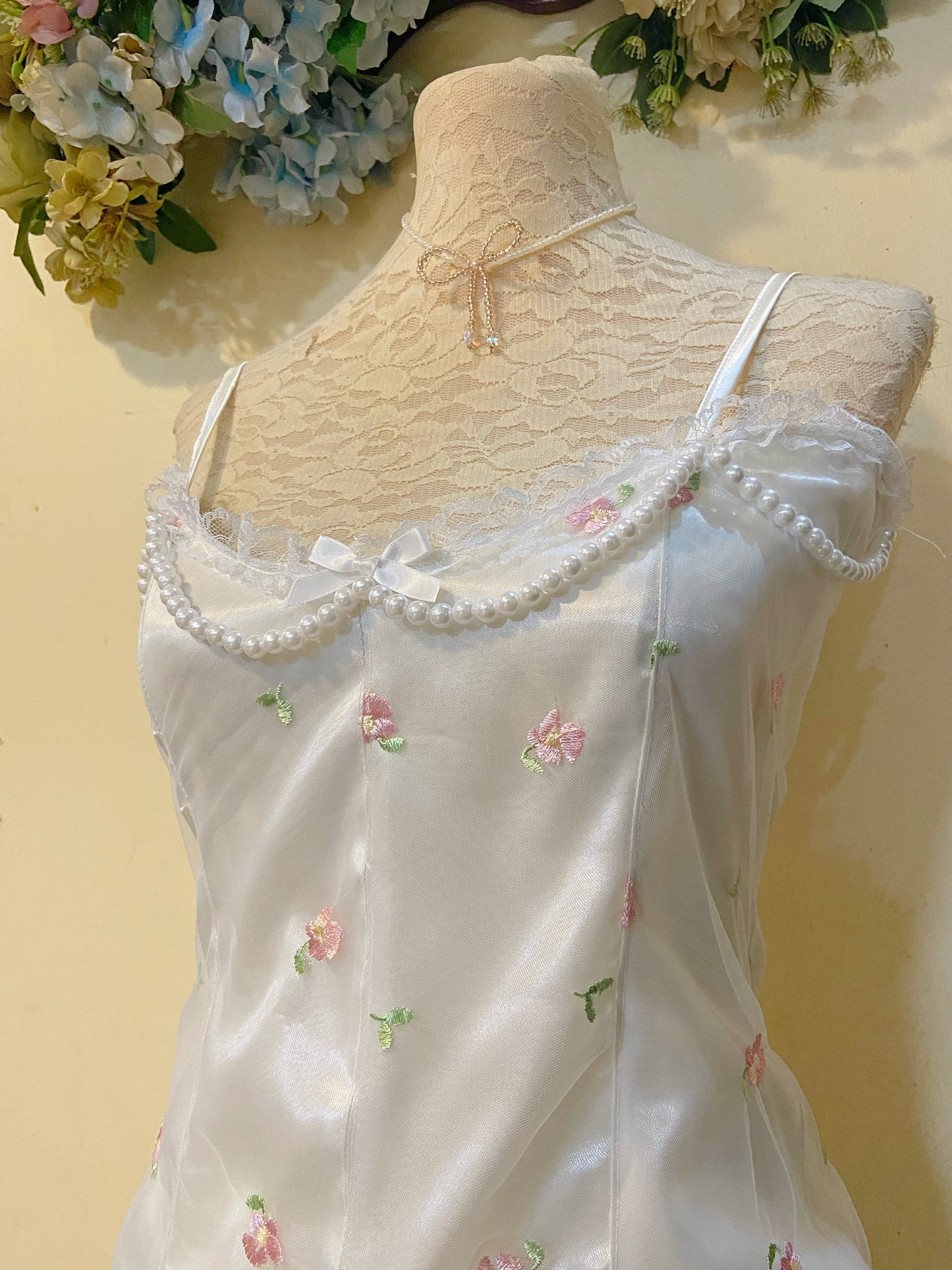 Pretty Rose Corset and Skirt Set