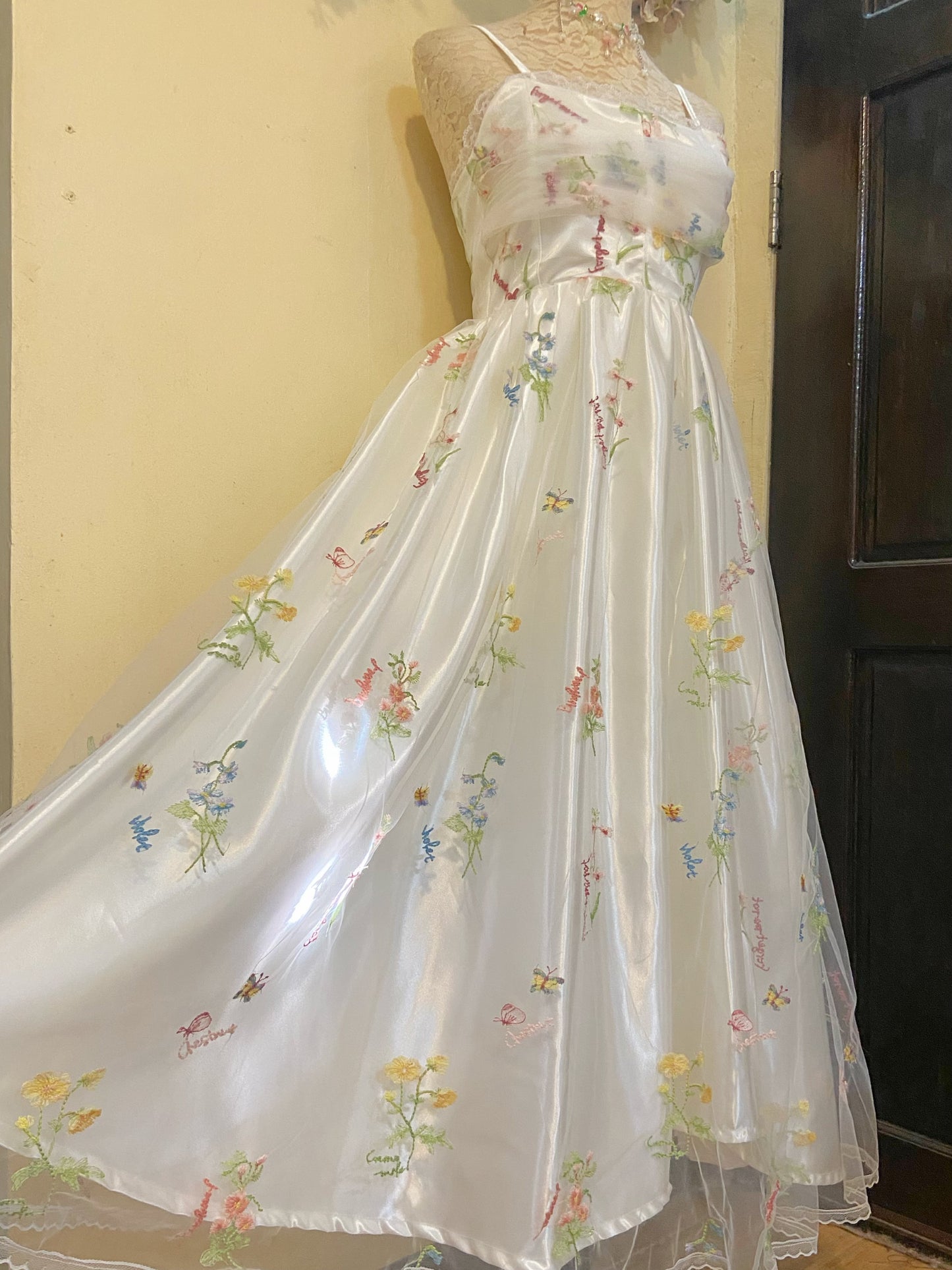 Our Secret Garden Corset Handmade Dress