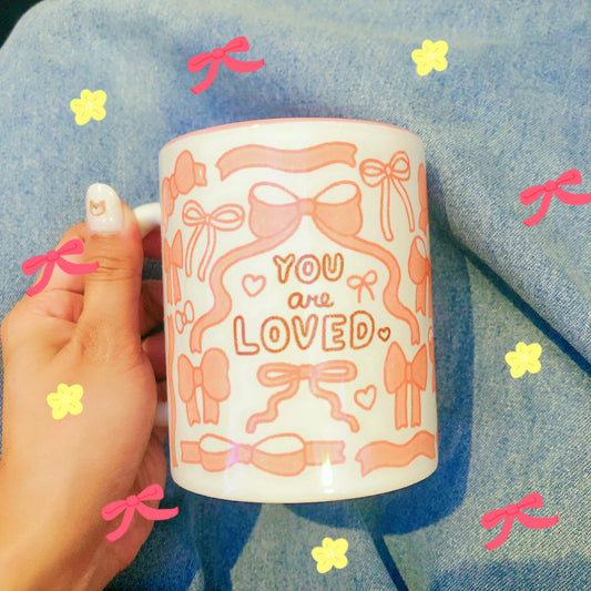 PRE Order Pink Ribbon Cutie Mug