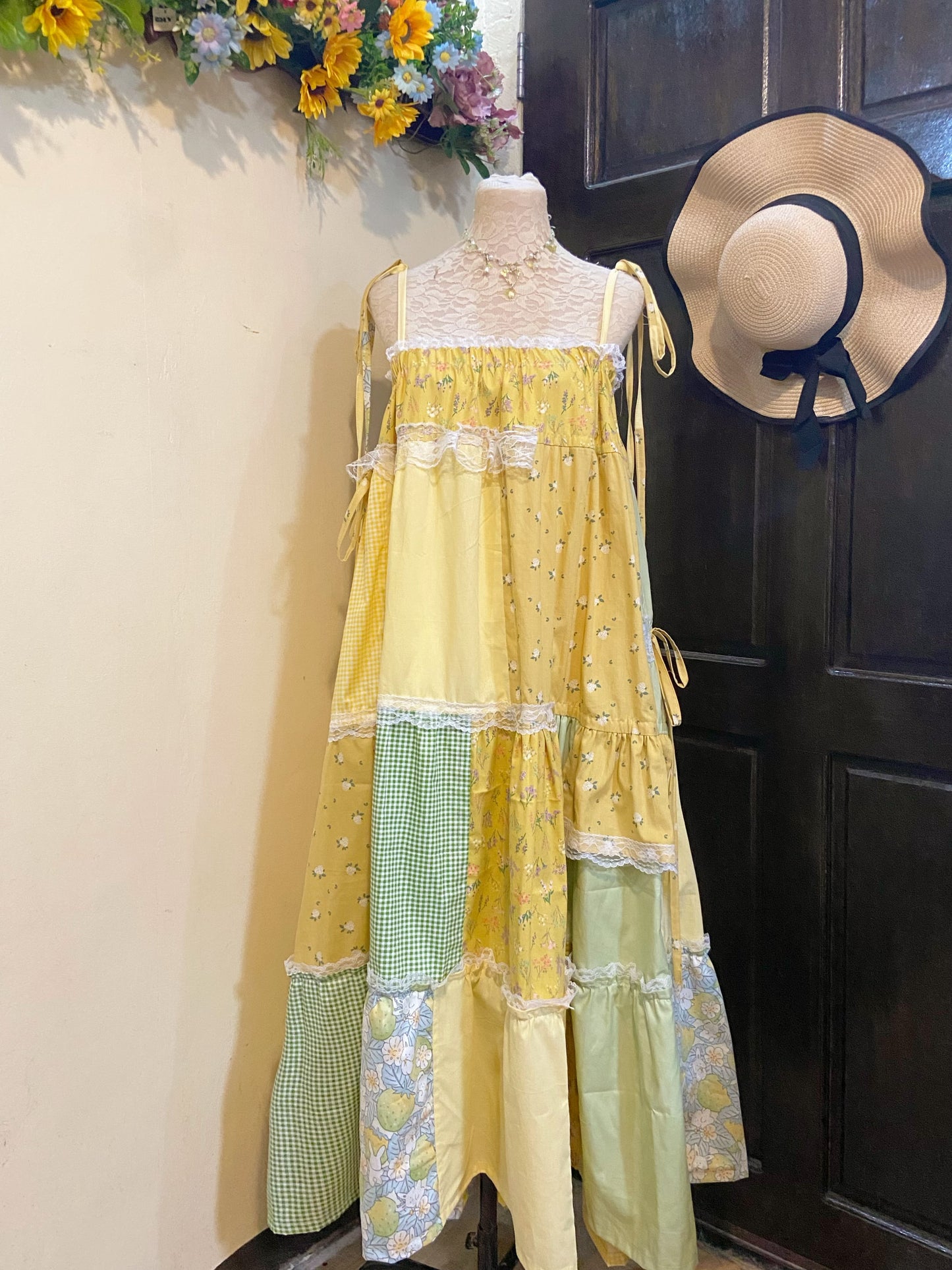 Summer Dream Duster Patchwork Dress