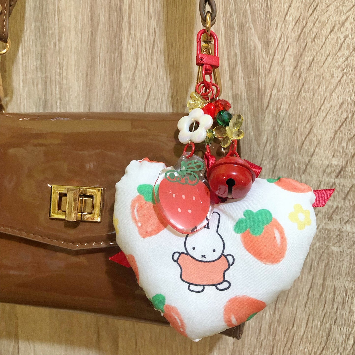 Miffy Chonky Heart Wenkwonk Keychain