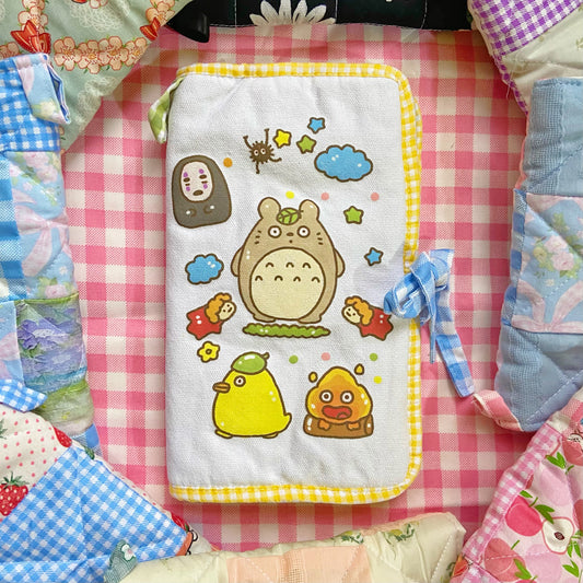 Weeks / Longer Journals Studio Ghibli Quilted Patchwork Journal / Notebook Cover