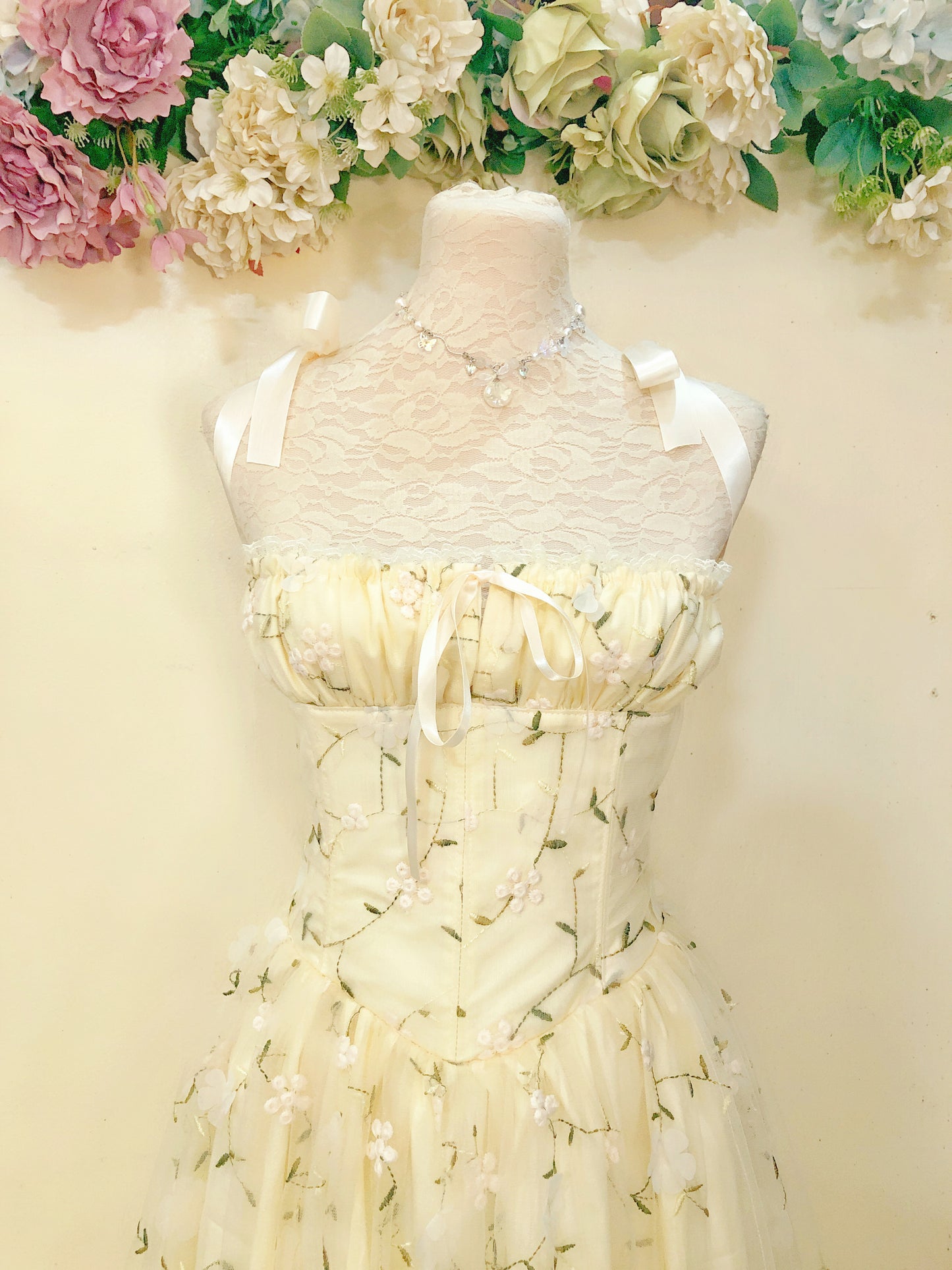 Briar Rose Corset Handmade Dress