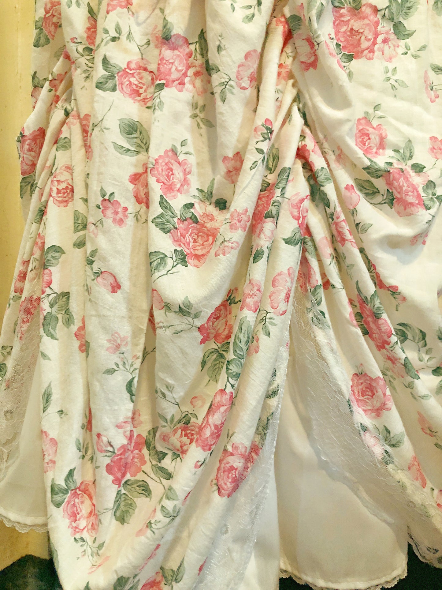 Meadow of Roses Corset Handmade Dress