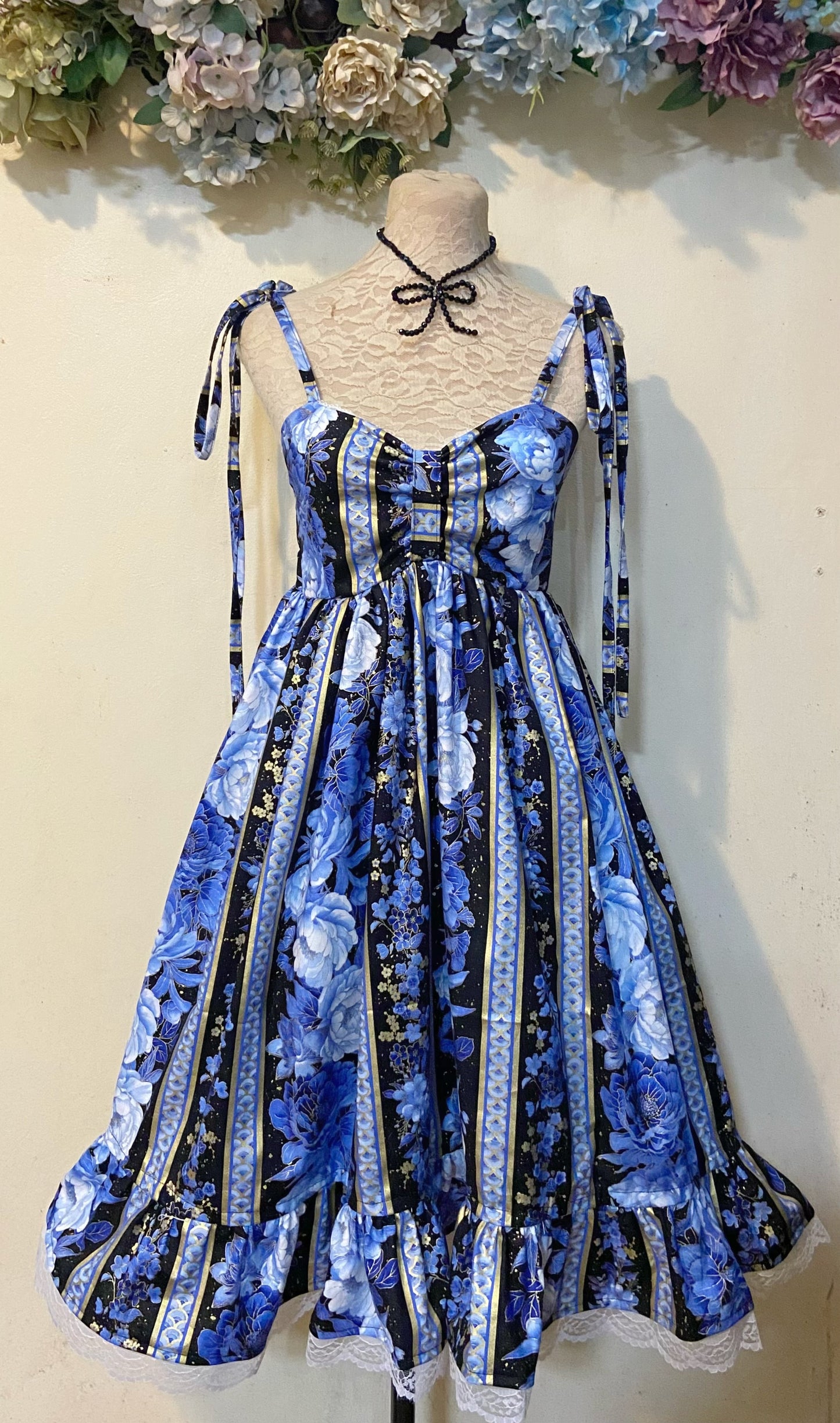 ✨ Midnight Fairie Handmade Dress