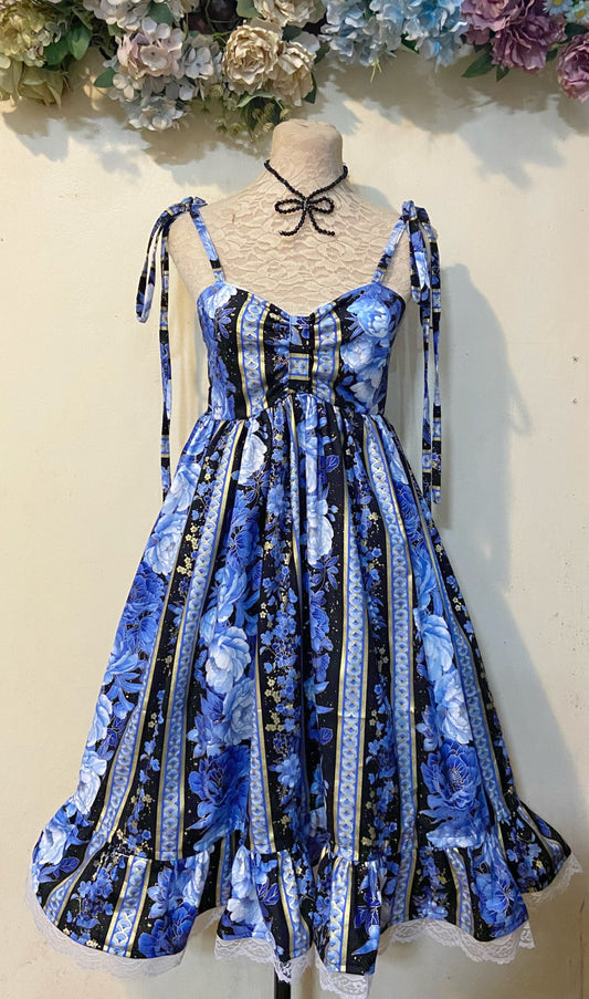 ✨ Midnight Fairie Handmade Dress