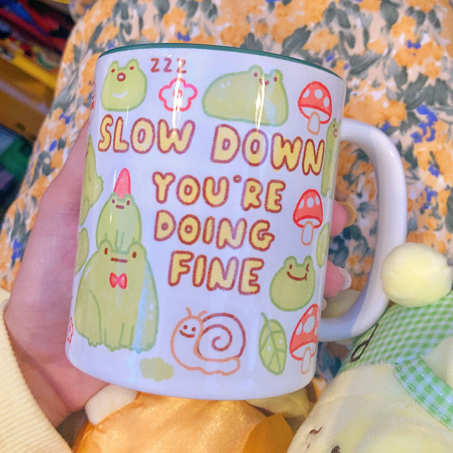 PRE Order Green Froggy Cutie Mug