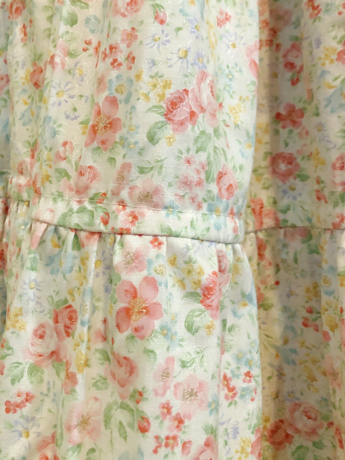 Dainty Roses Milkmaid Corset Handmade Dress
