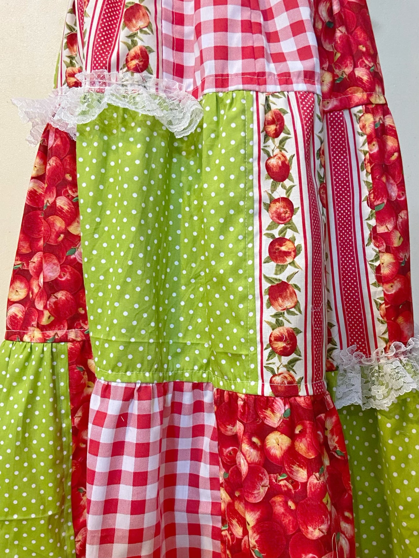 Apple Garden Patchwork Top and Skirt