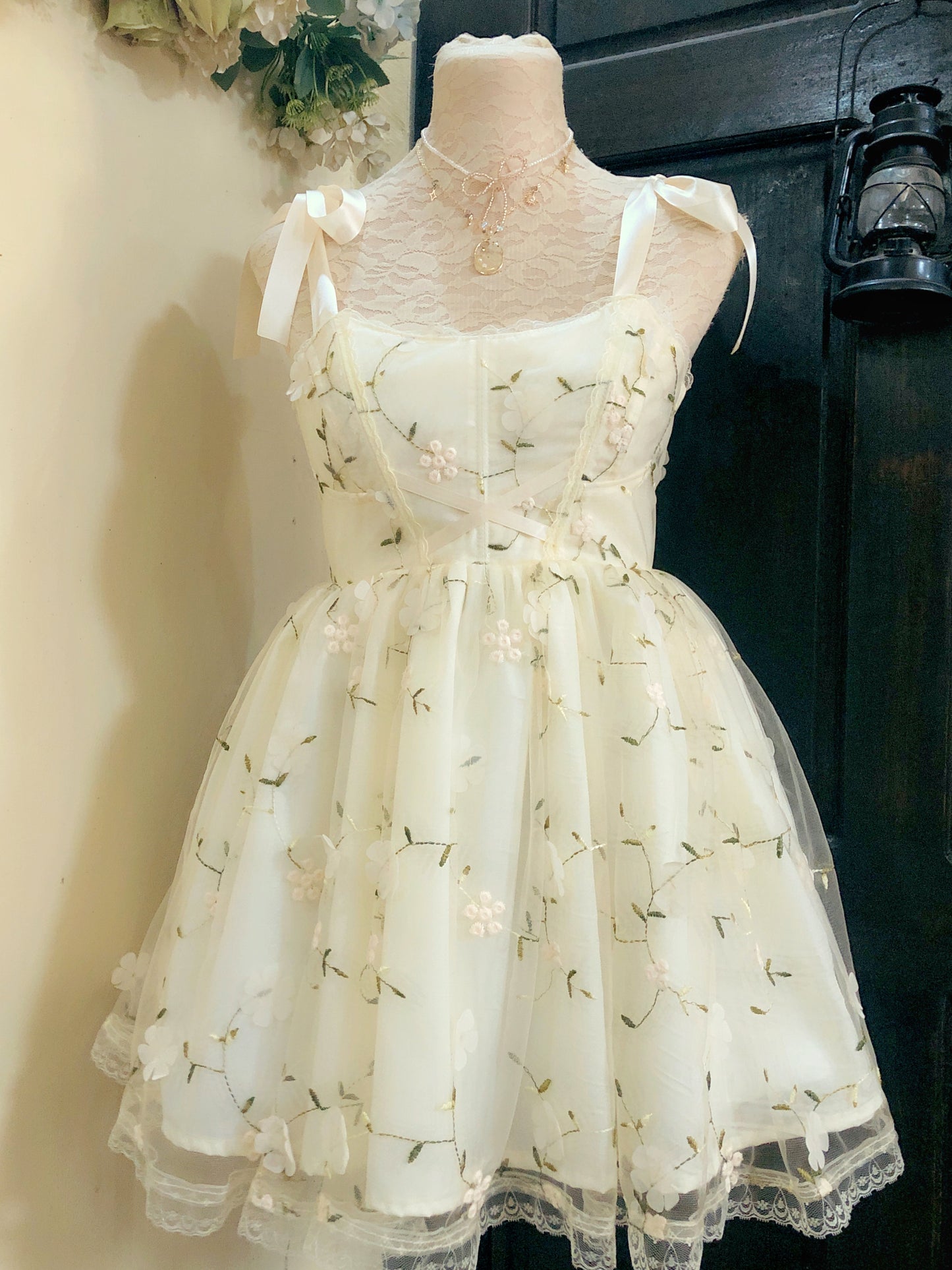 Aurora Corset Mini Handmade Dress