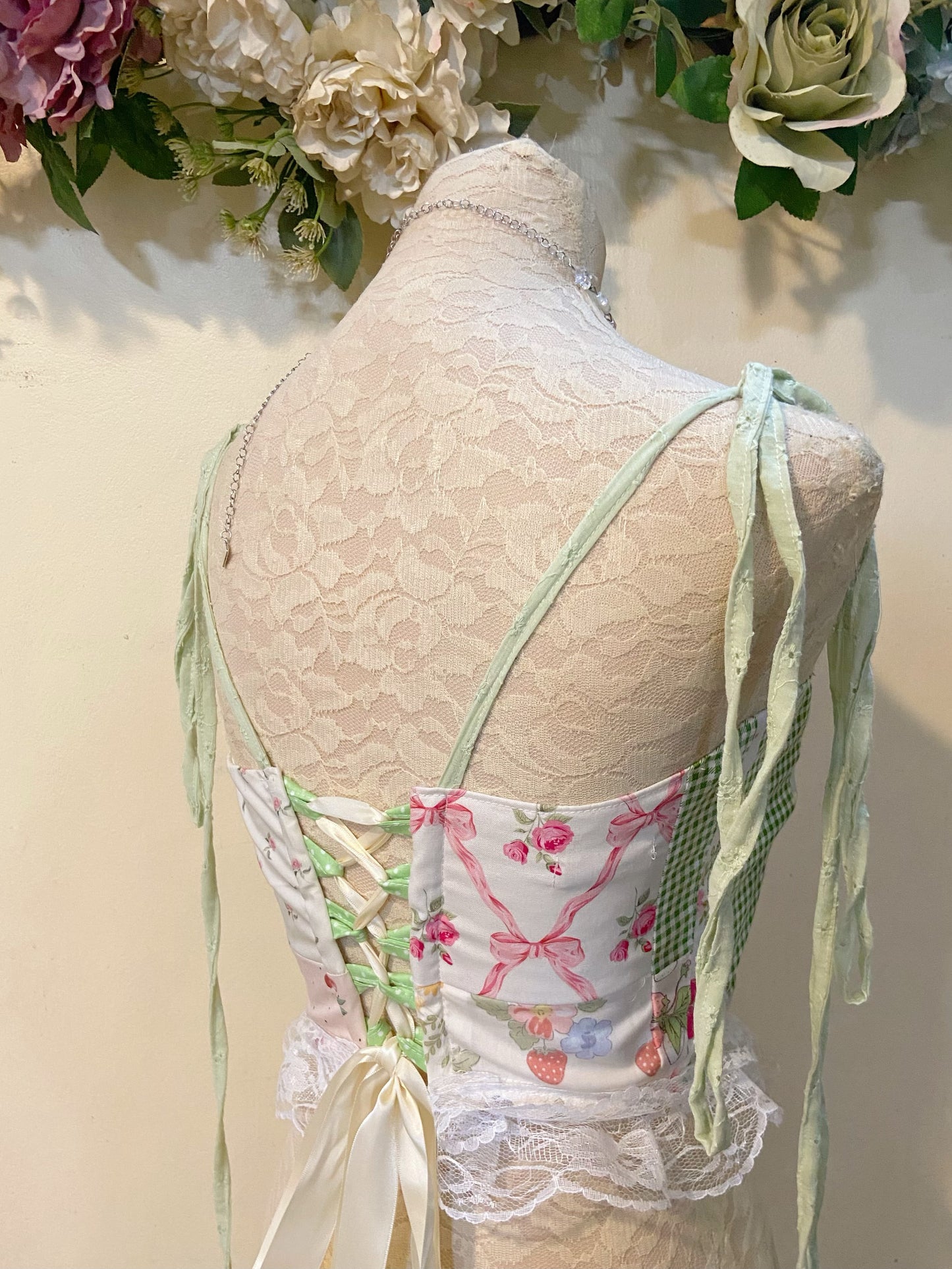 Garden Maiden Patchwork Handmade Cutie Top