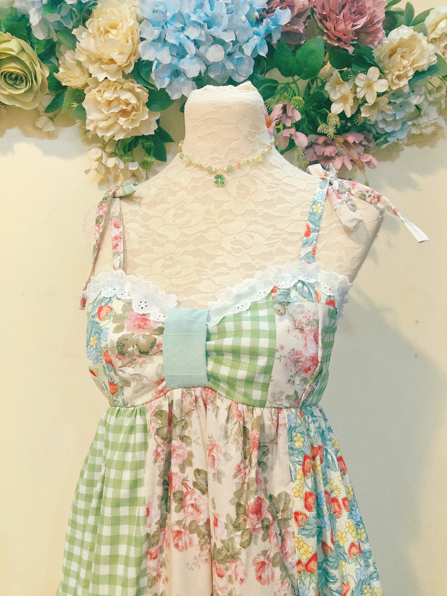 Patchwork Garden Handmade Dress