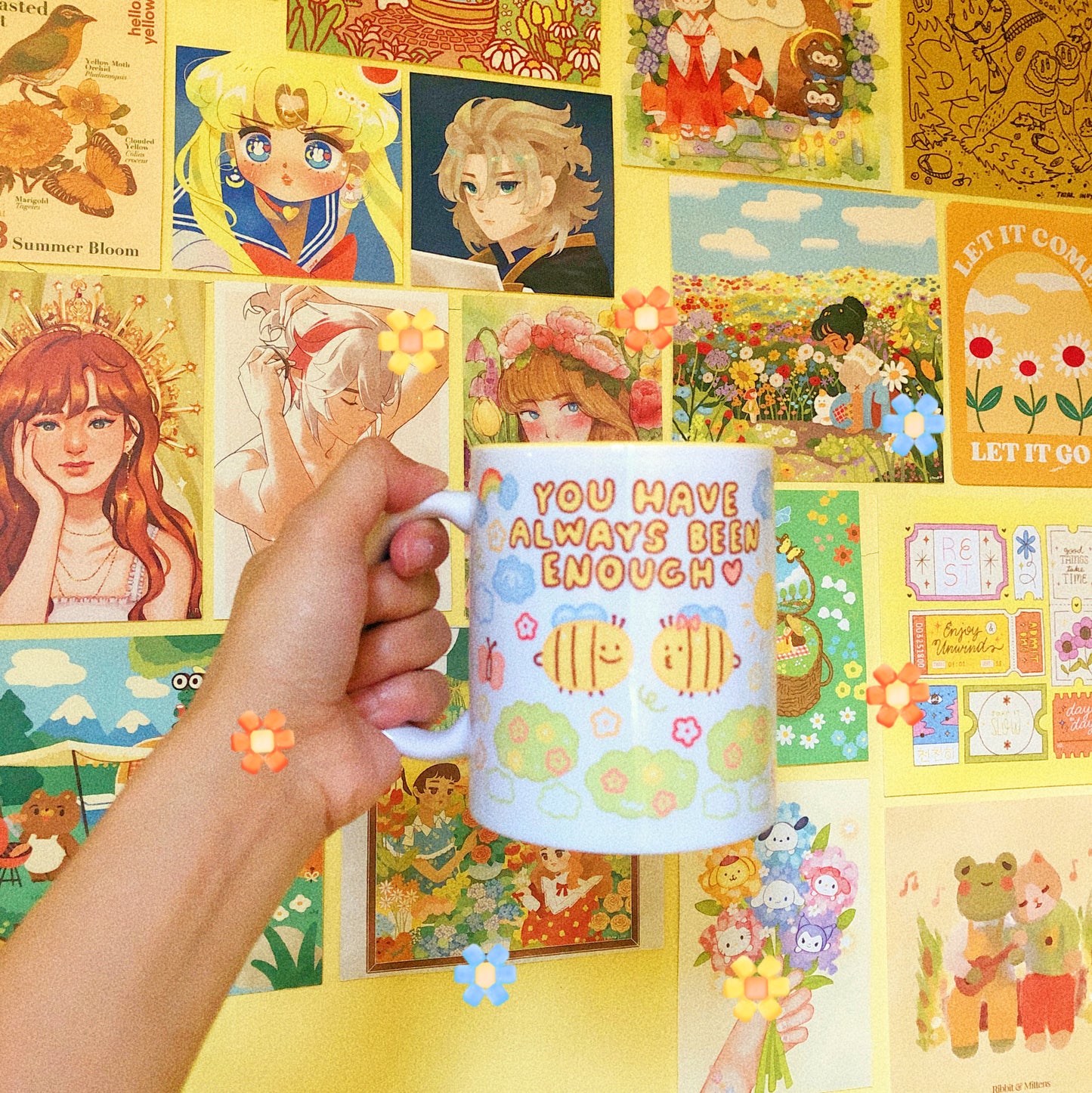 PRE Order Yellow Bee Love Cutie Mug