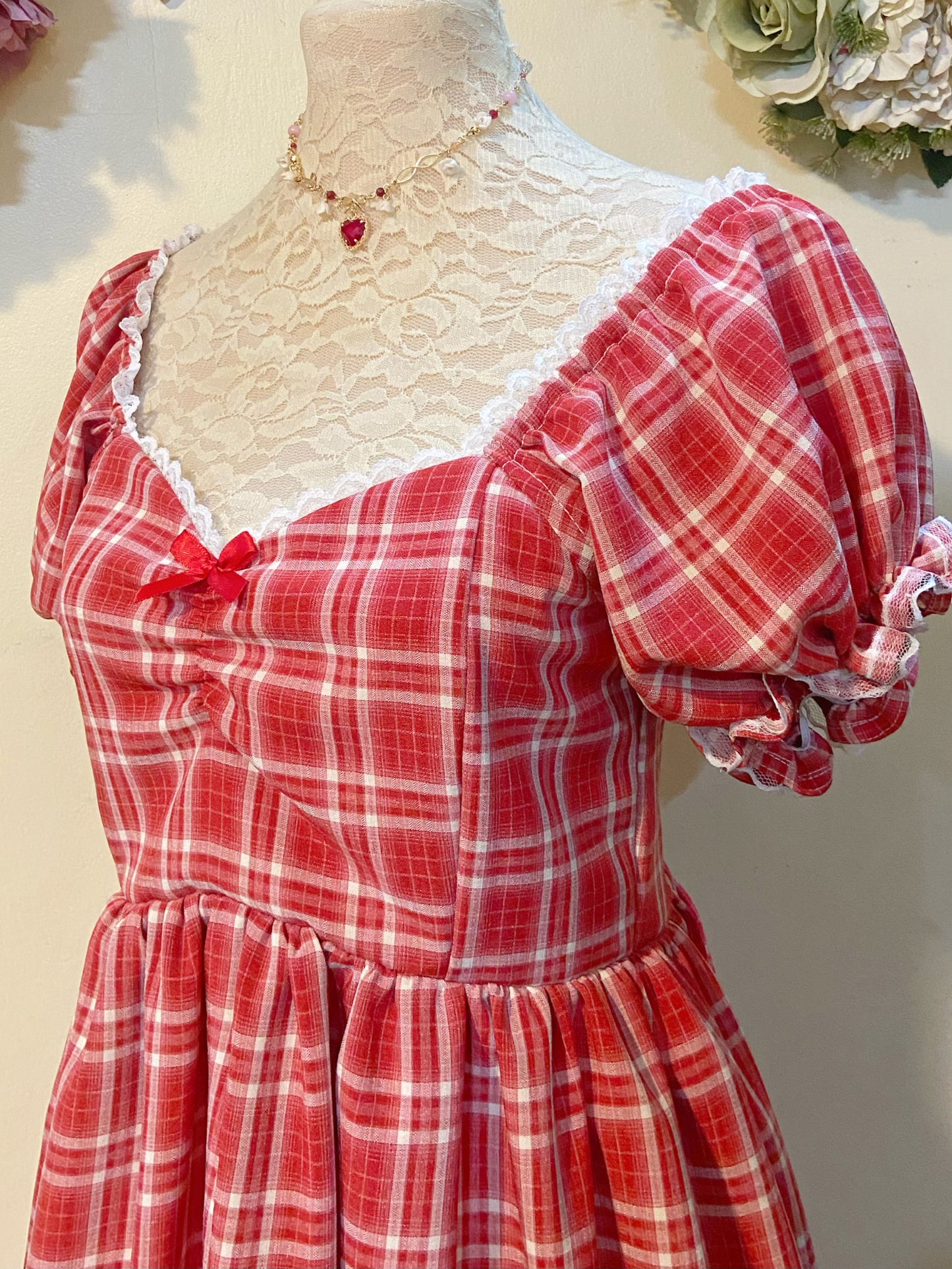 Cute Holiday Dress Handmade Dress