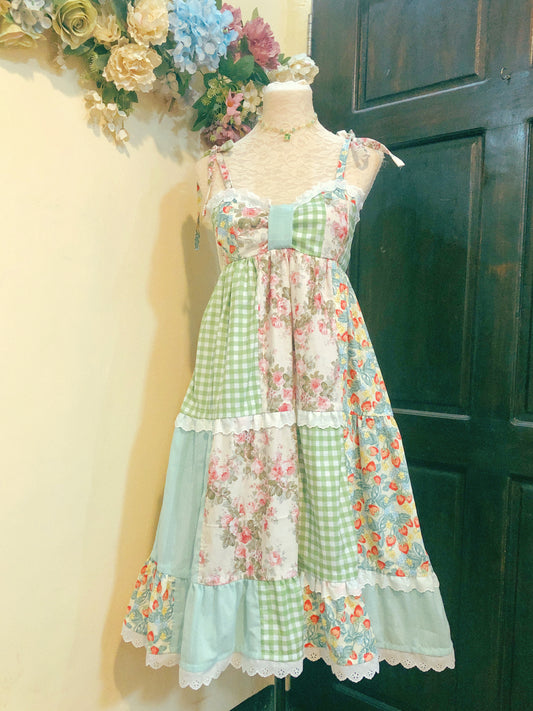 Patchwork Garden Handmade Dress