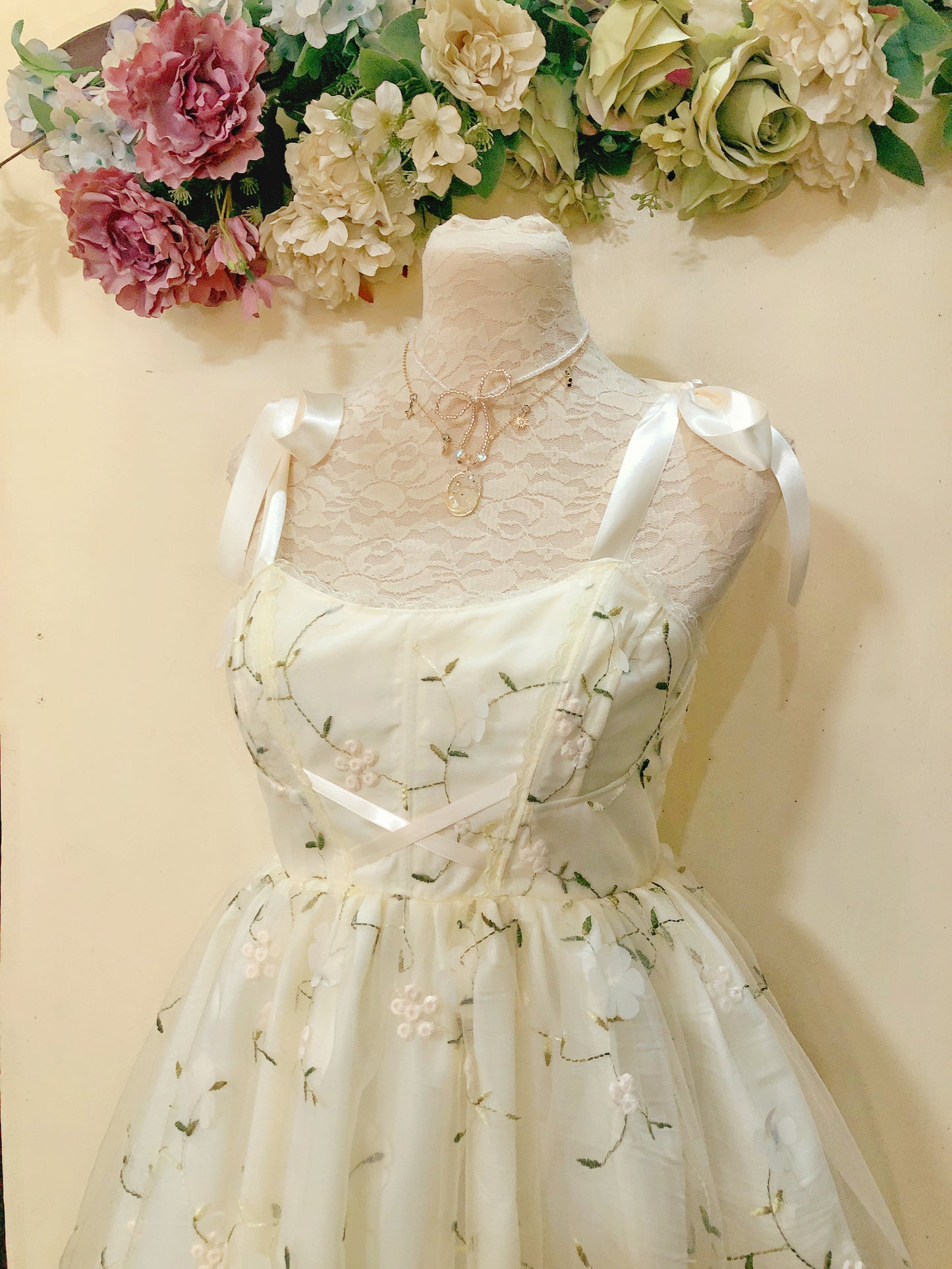 Aurora Corset Mini Handmade Dress