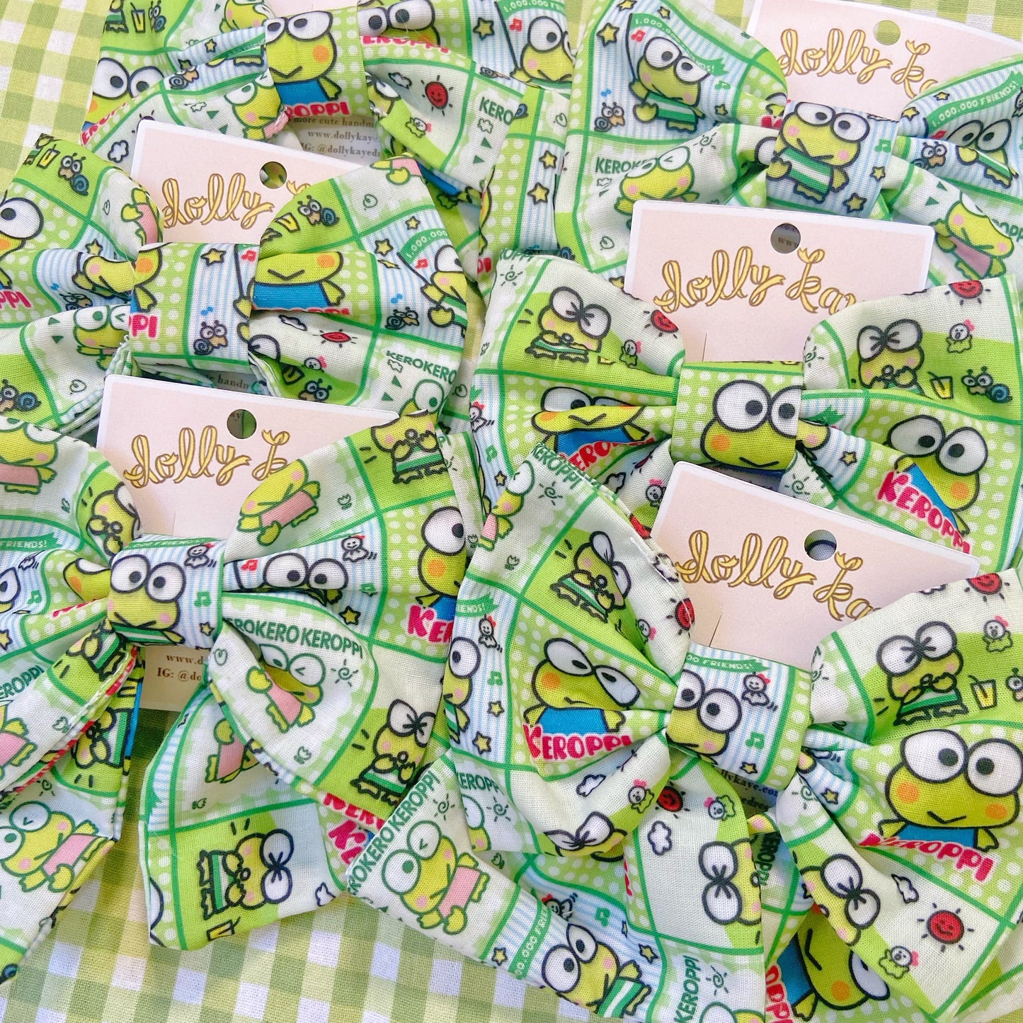 Keroppi Handmade Ribbon