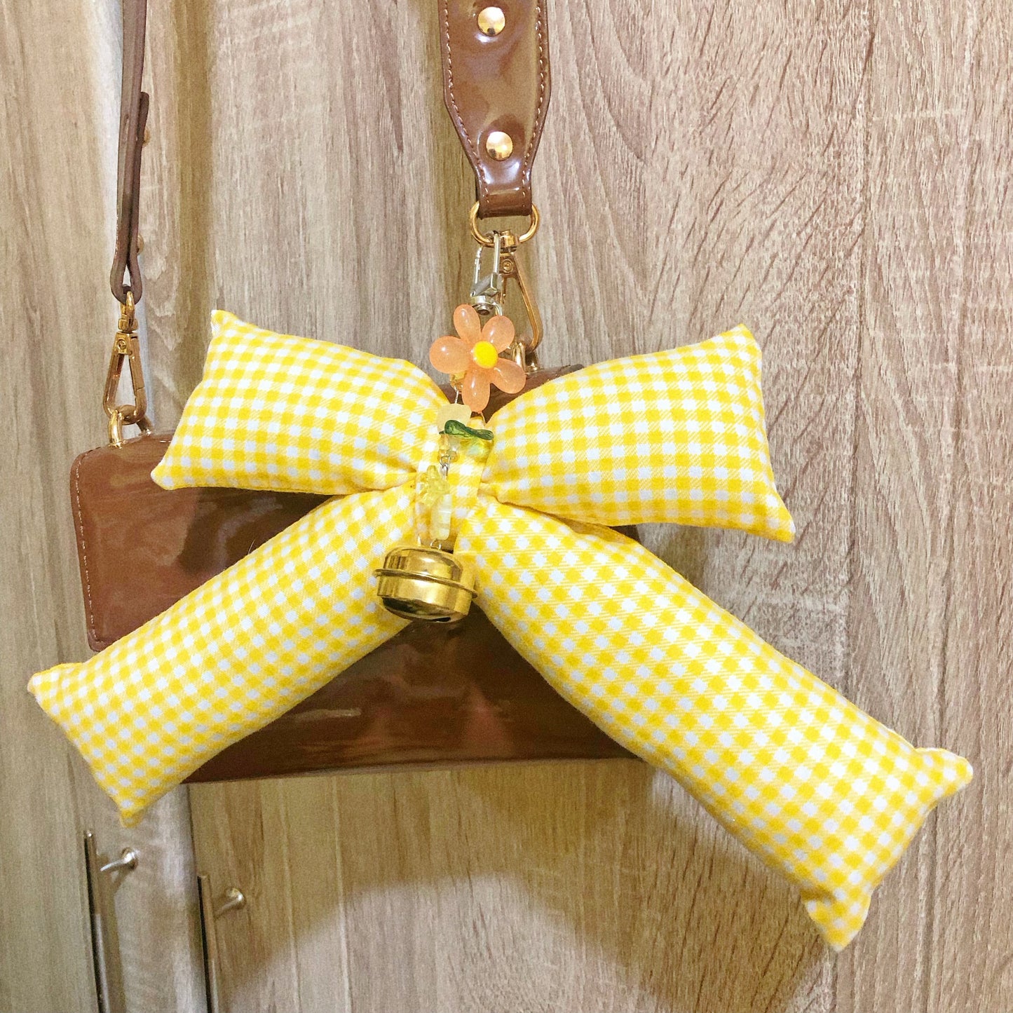 Sunshine Chonky Ribbon Wenkwonk Keychain