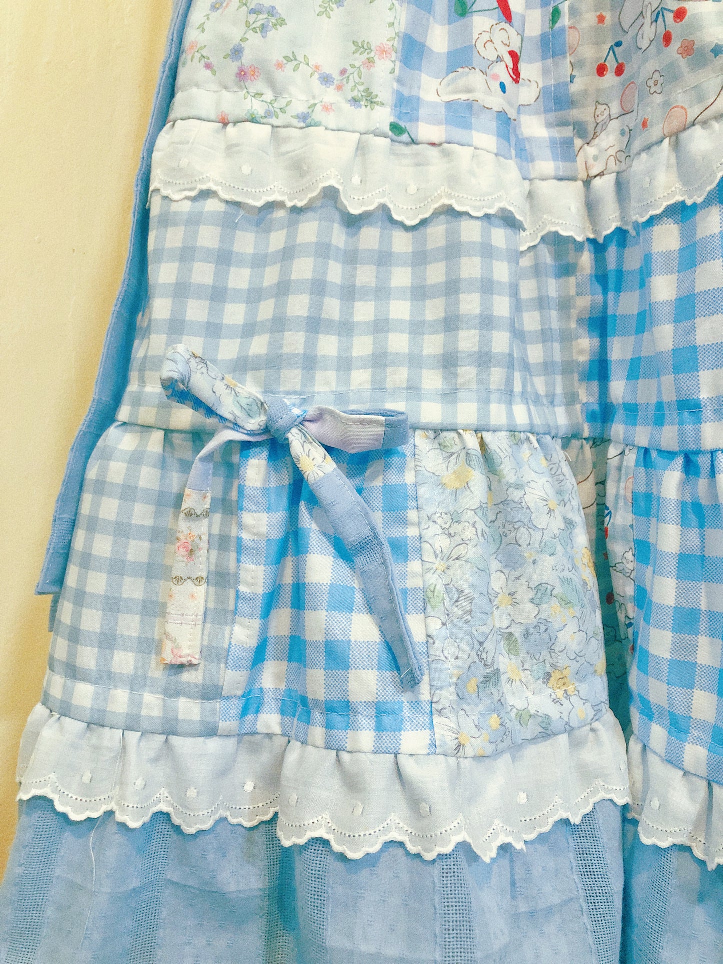 Cinnamoroll’s Garden Patchwork Handmade Dress