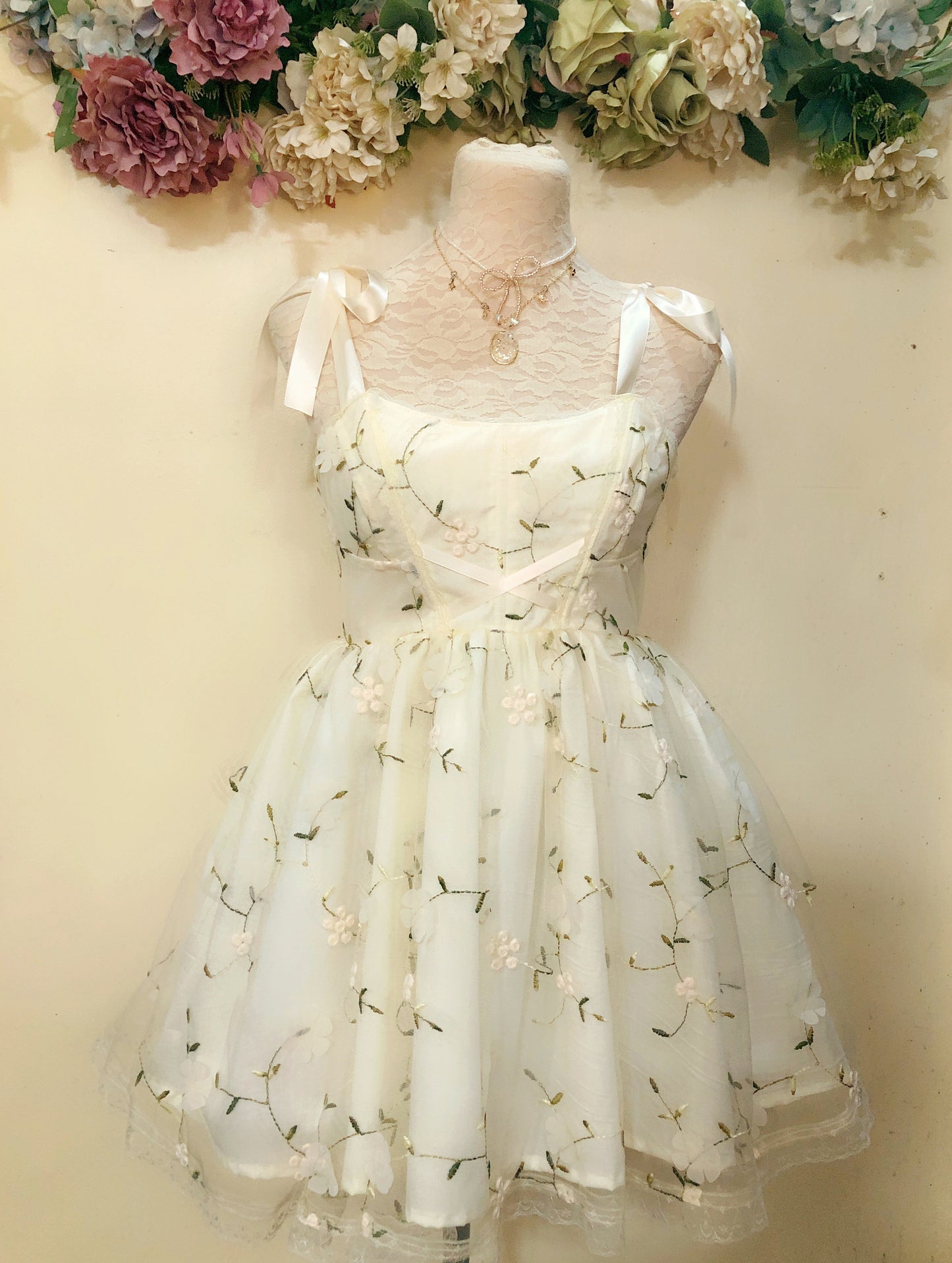 Aurora Corset Mini Handmade Dress