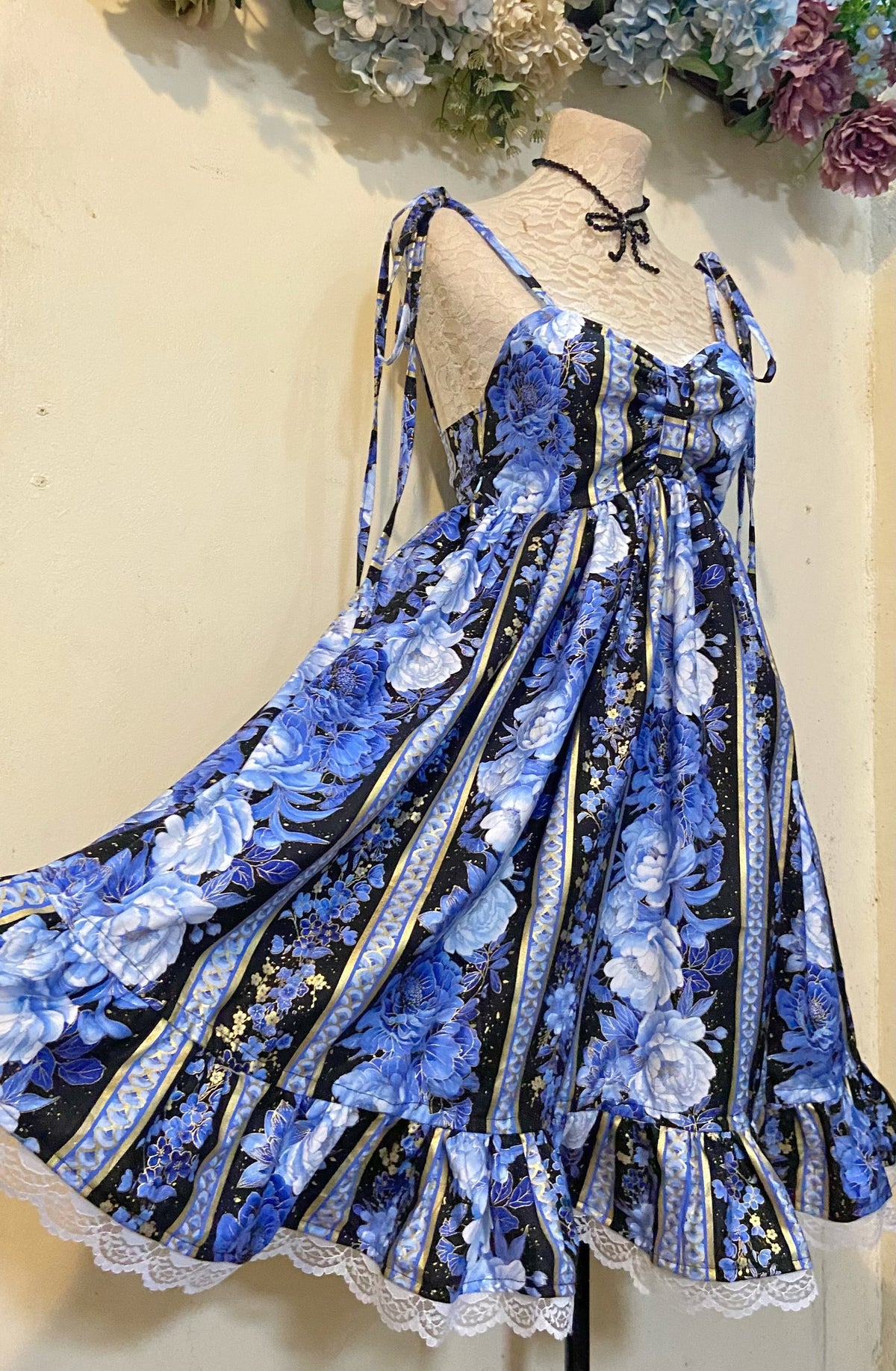✨ Midnight Fairie Handmade Dress