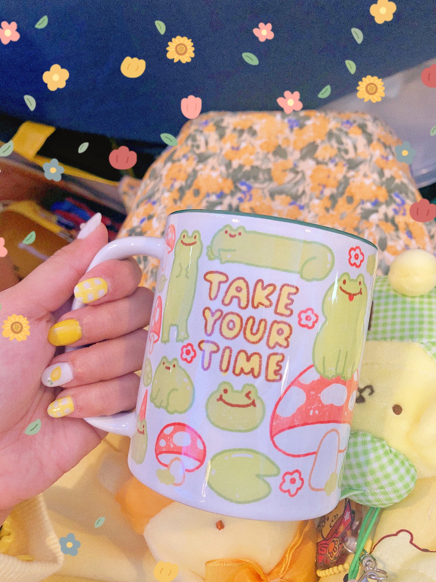 PRE Order Green Froggy Cutie Mug