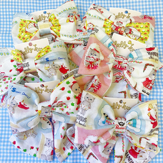 Cat Patchwork Handmade Ribbon