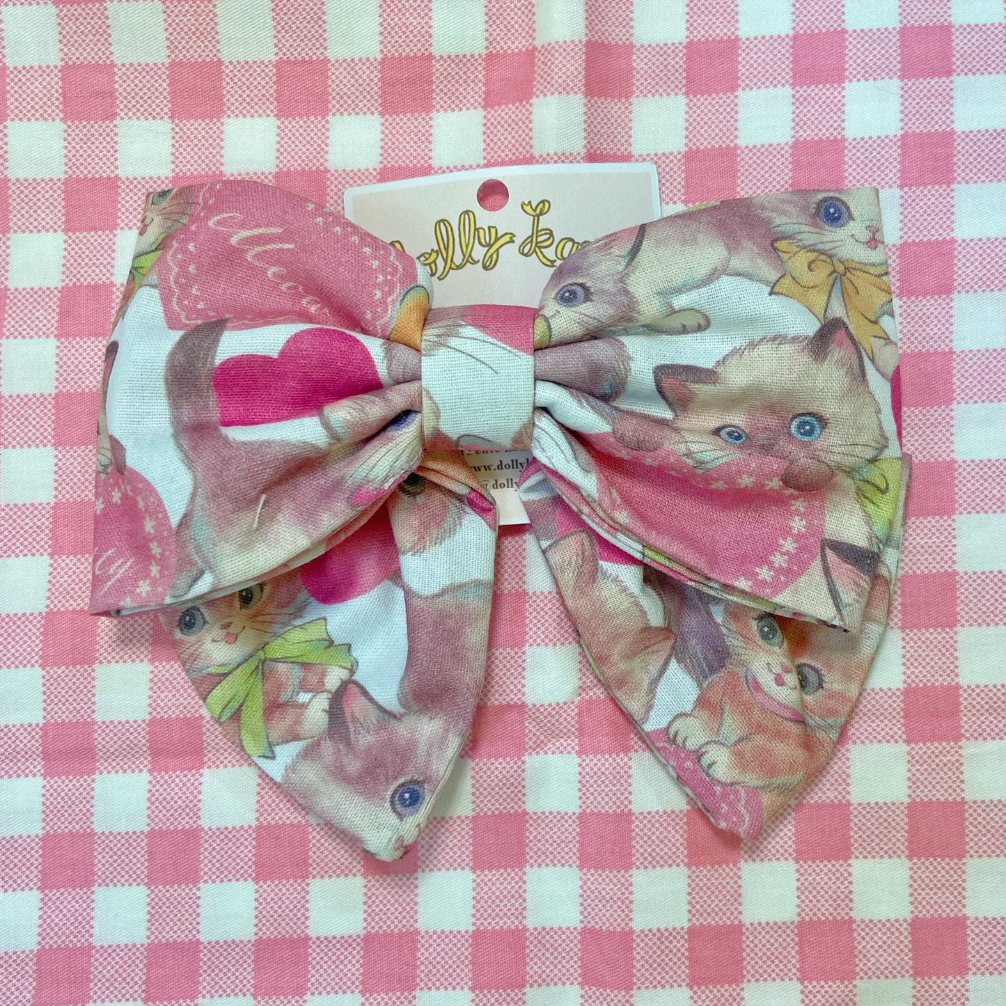 Cutie Cat Handmade Ribbon