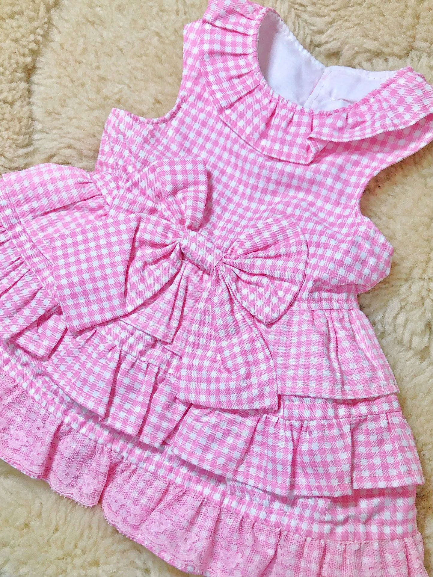 Barbie Pink Pet Handmade Dress