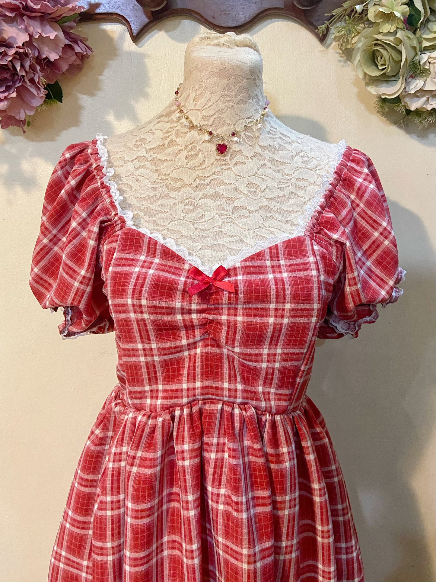 Cute Holiday Dress Handmade Dress