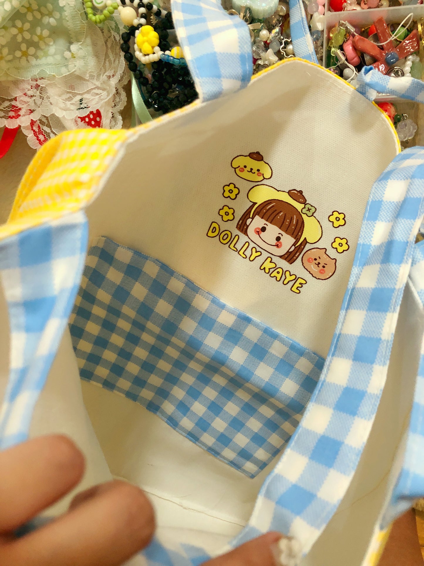 B1 and B2 Handmade Tote Bag