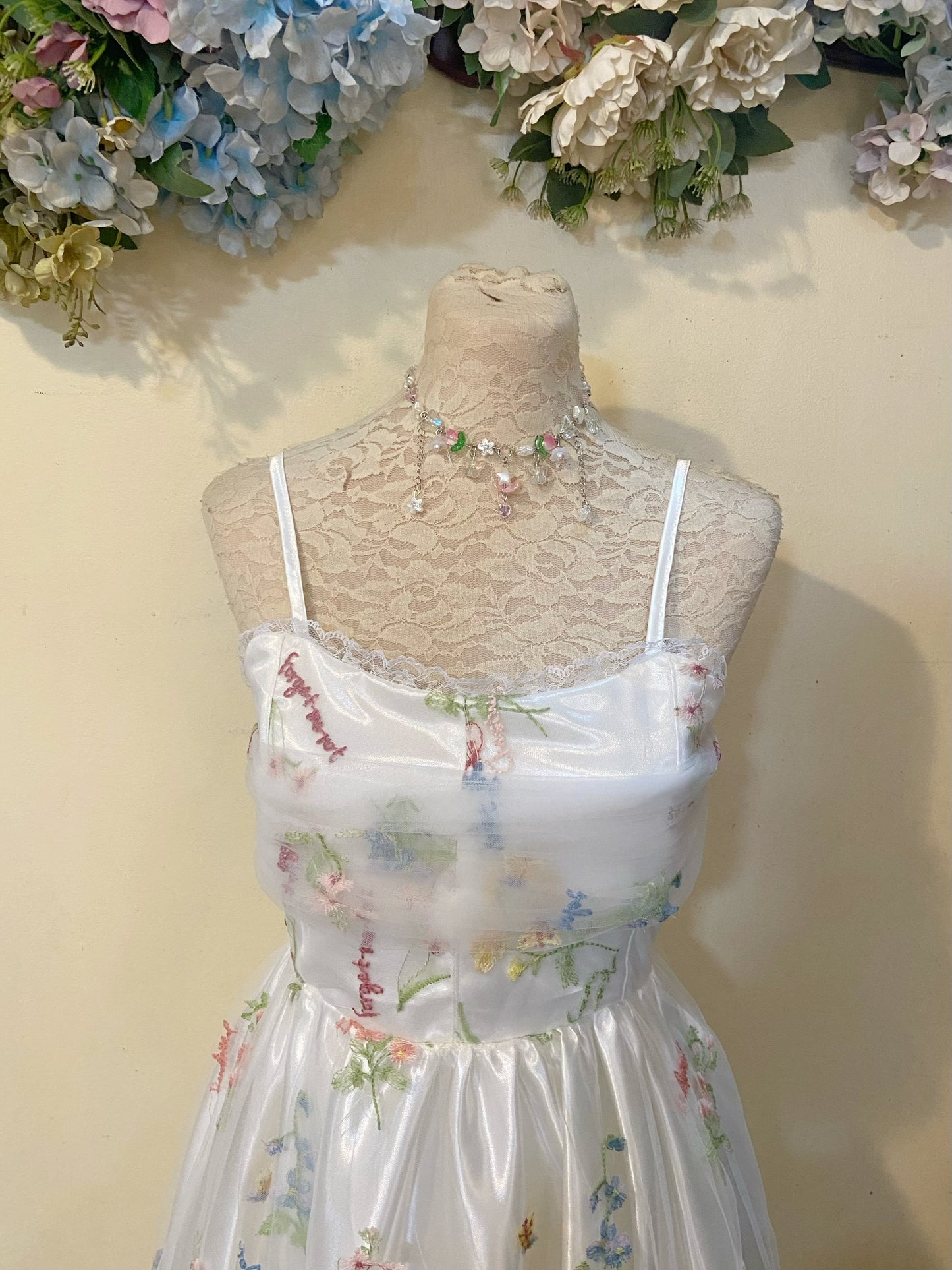 Our Secret Garden Corset Handmade Dress