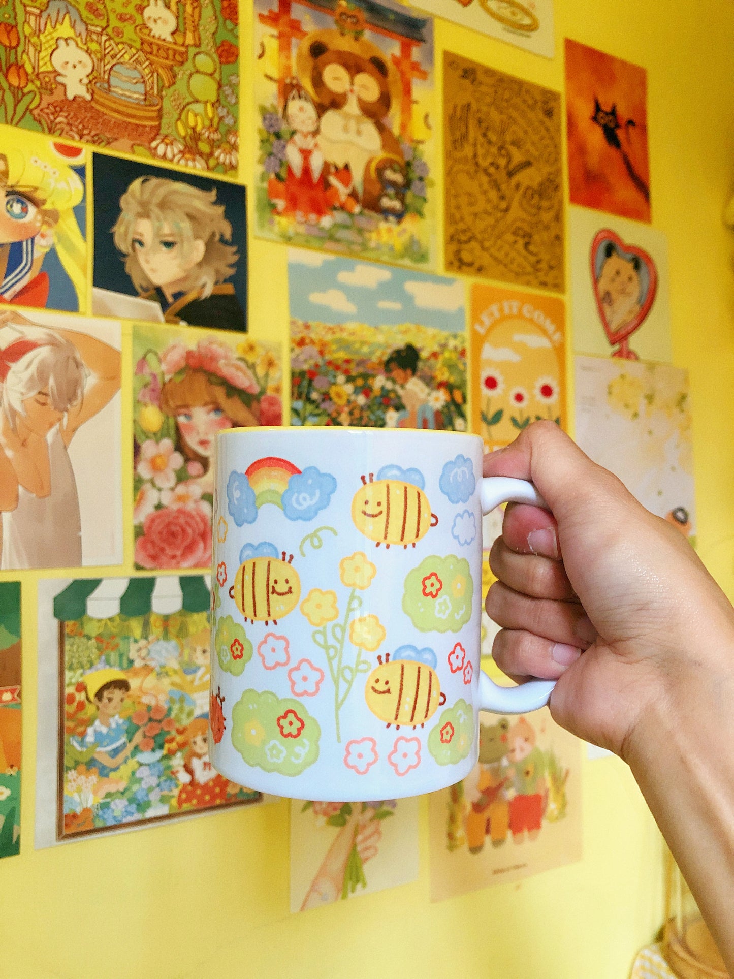 PRE Order Yellow Bee Love Cutie Mug