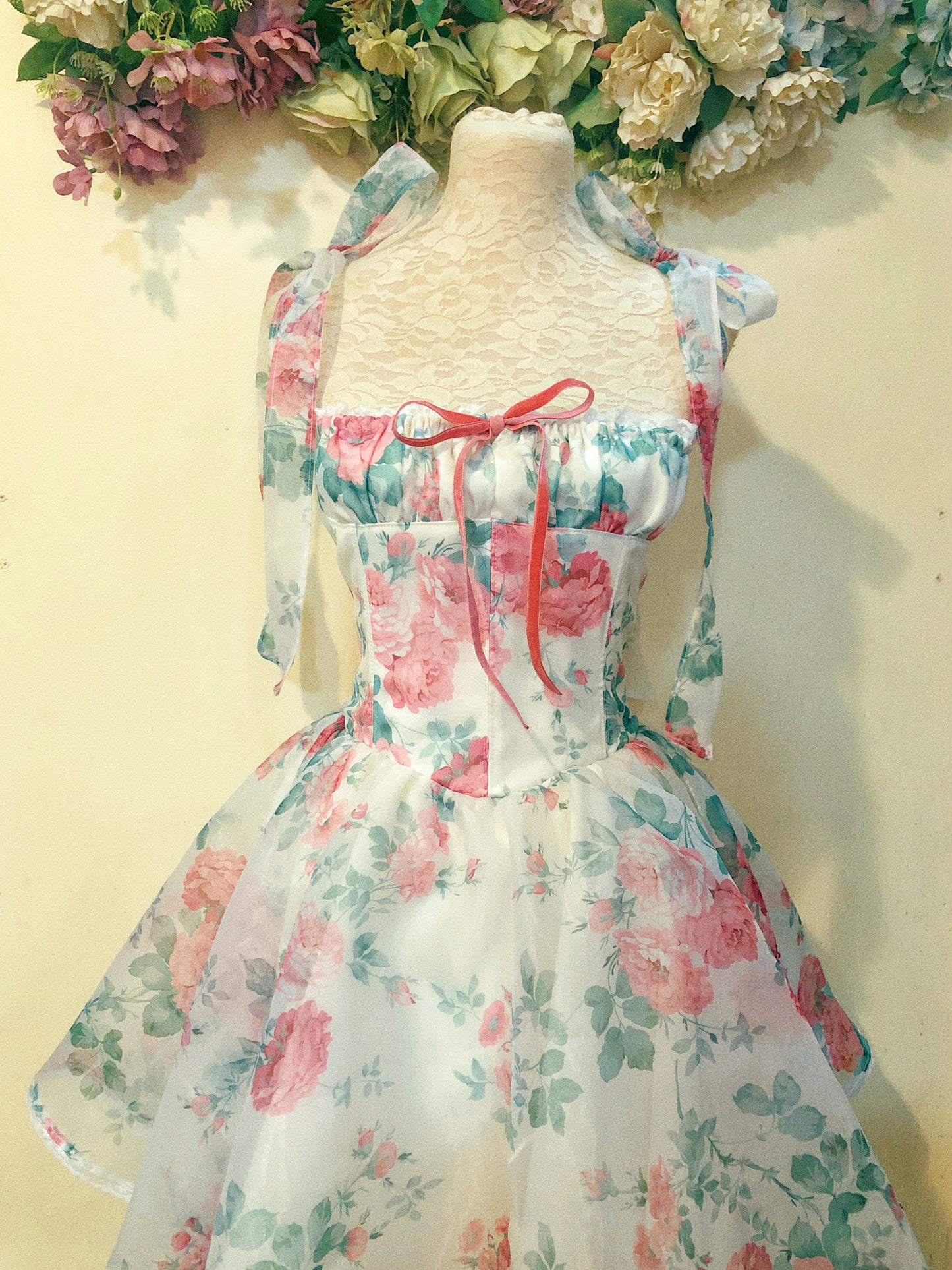 Date myself Milkmaid Handmade Dress