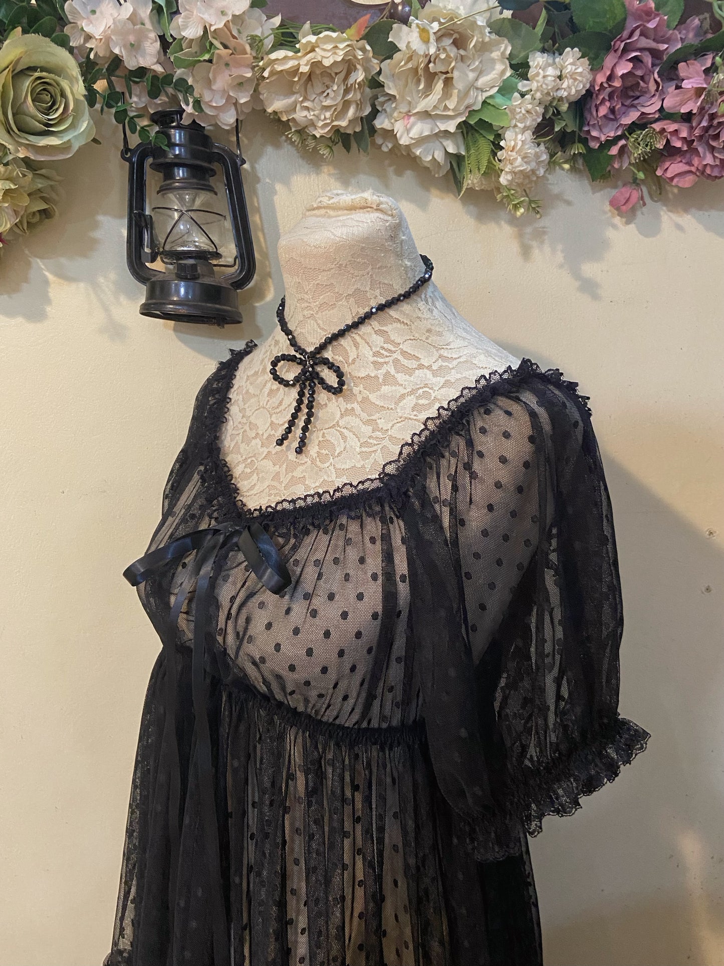 Black Lady Dress ( 2 dresses ) Handmade Dress