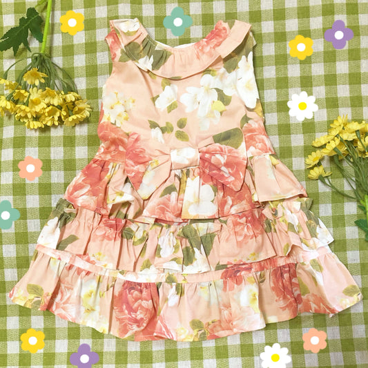 Pretty Floral Pet Handmade Dress