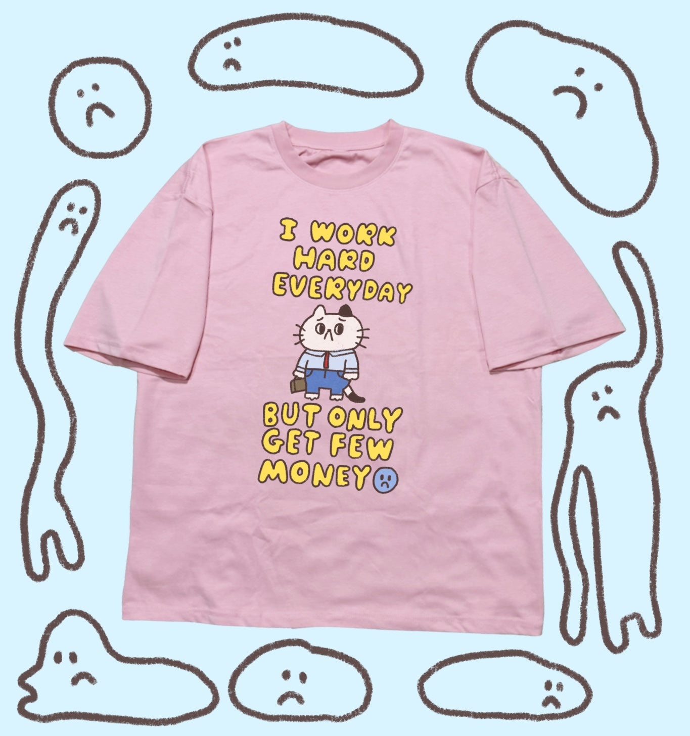 PRE ORDER Hardworking Cat Tshirt