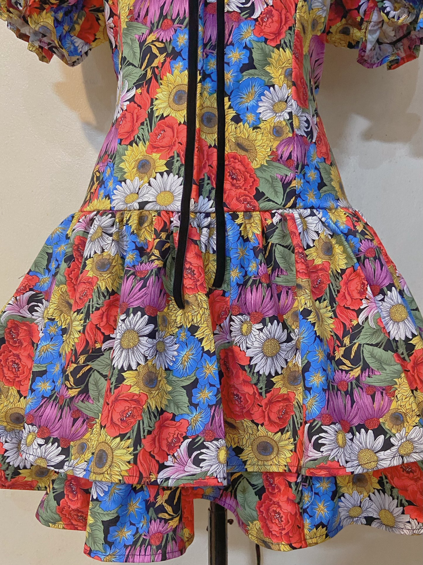 La Muerte Corset Dress Handmade Dress