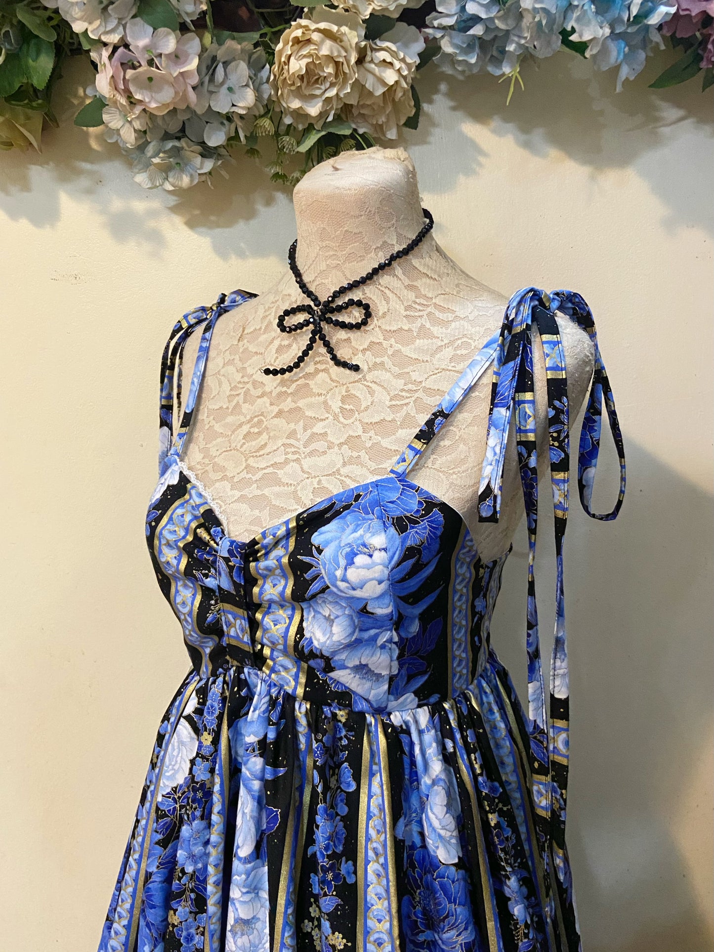 ✨ Midnight Fairie Handmade Dress
