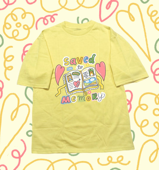 PRE ORDER Saved to Memory Tshirt