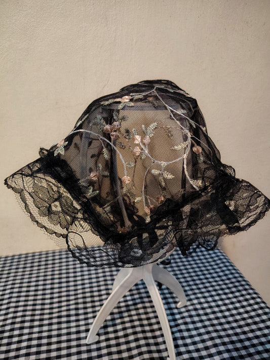 Black Floral Lola Pandong