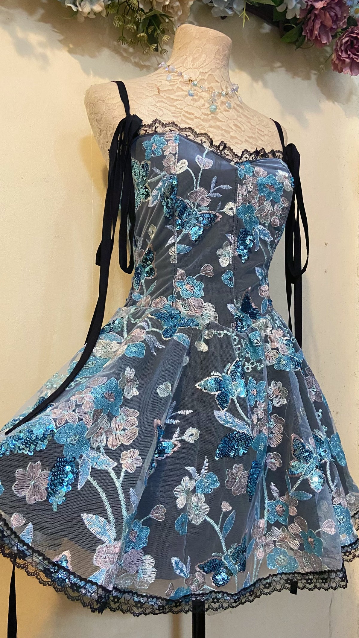 🦋 New Moon Butterflies Handmade Dress 🌙