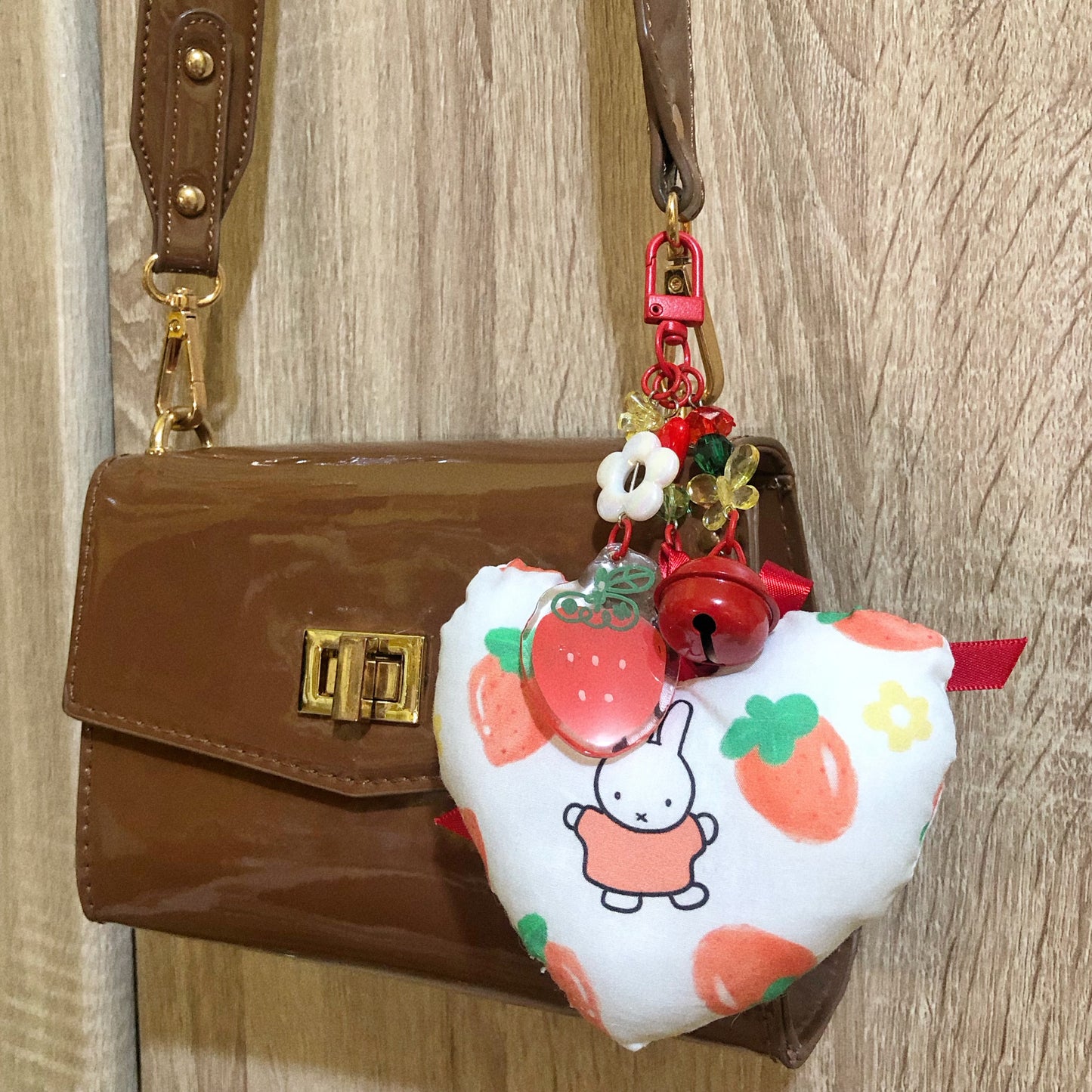 Miffy Chonky Heart Wenkwonk Keychain