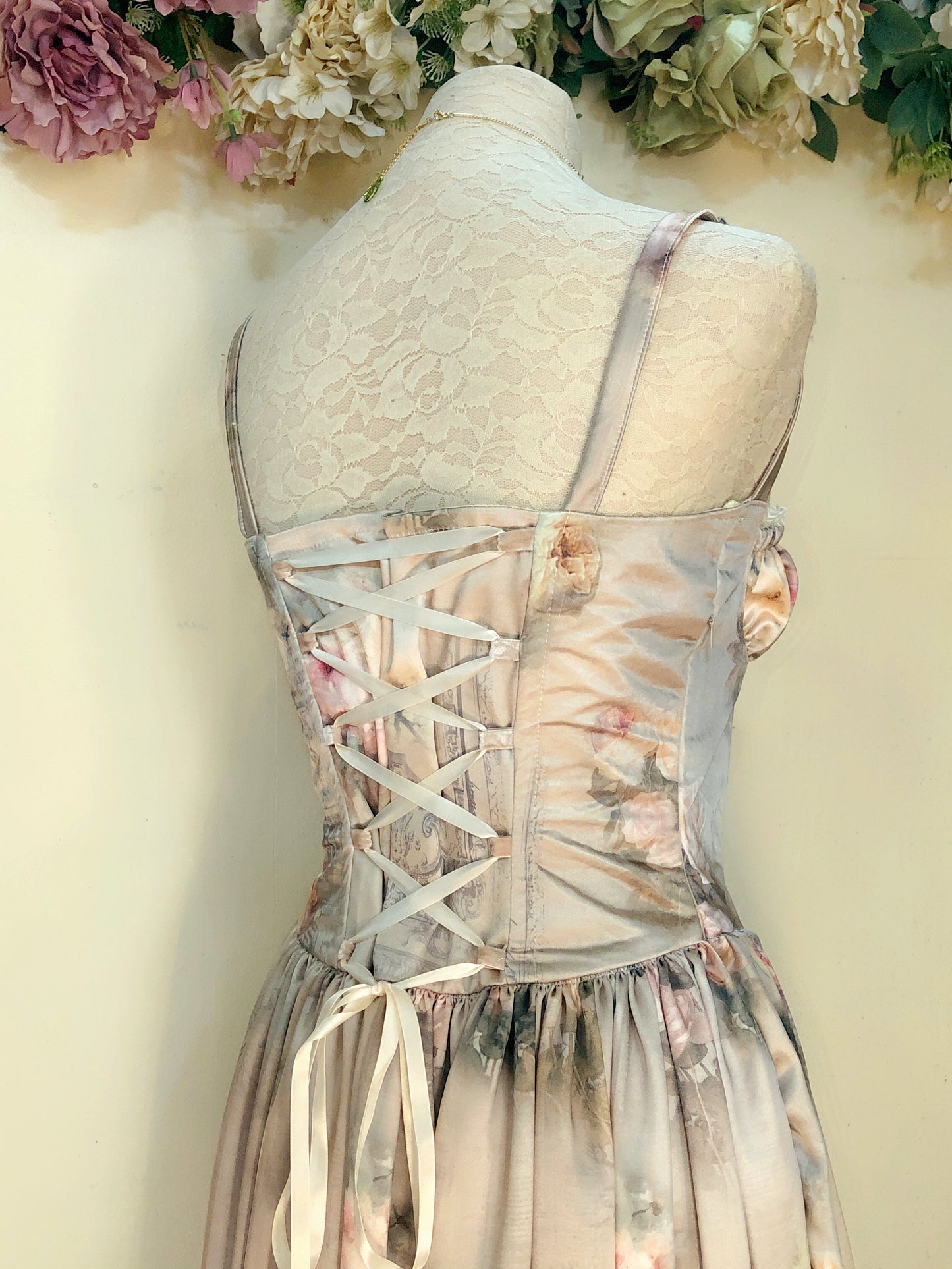 Romantic Princess Corset Handmade Dress