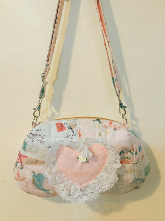 Lacey Patchwork Dolly Bag