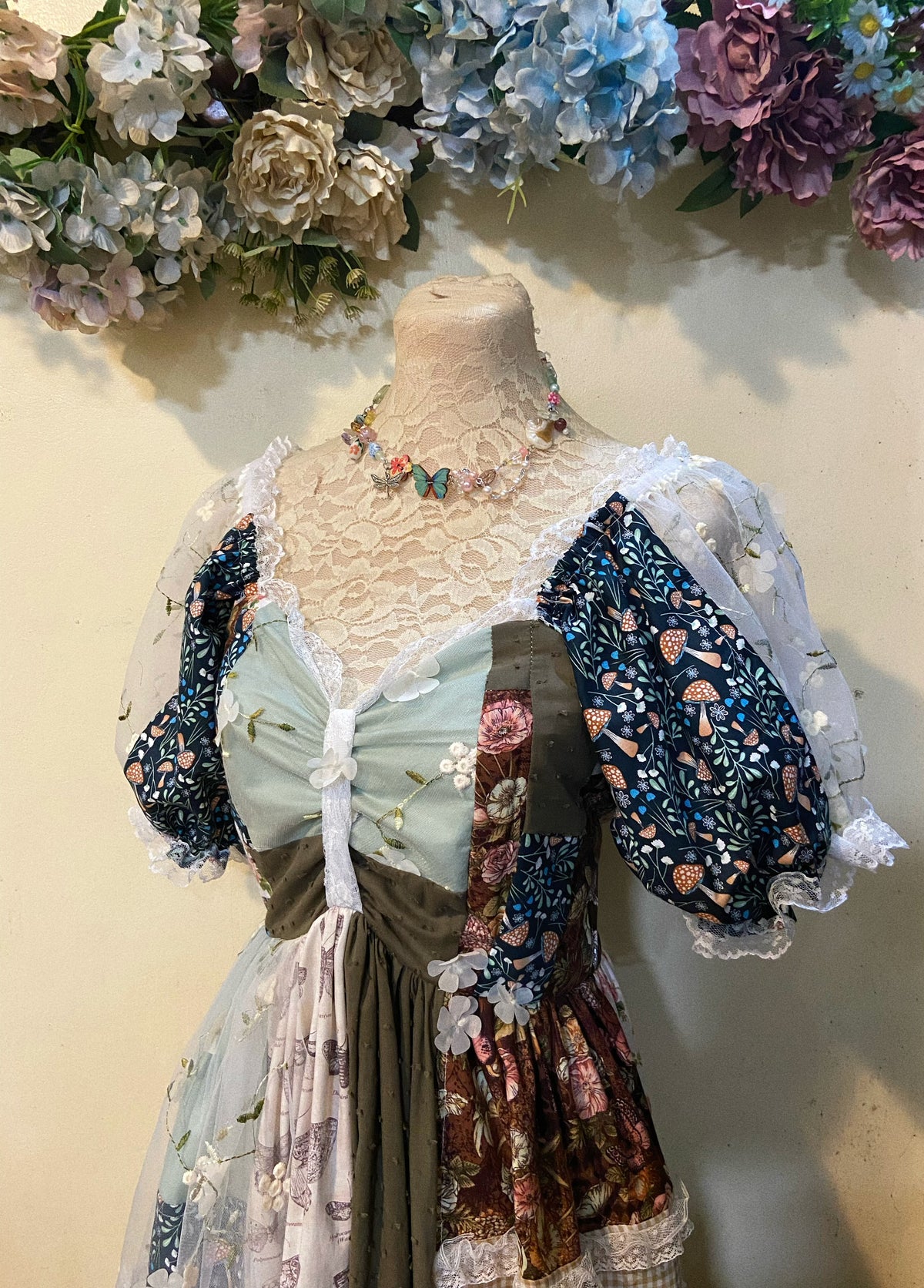 Woodland Fairie Patchwork Dress